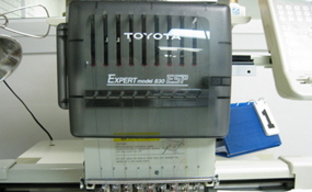 ID#1208 - Toyota 830 ESP Commercial Embroidery Machine.  Year 1996 : 1 : 9 - www.TheEmbroideryWarehouse.com